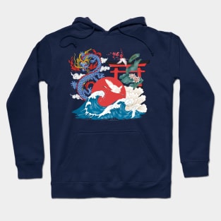 Traditional Japanese Artwork Hoodie